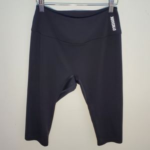 Gymshark Black Yoga Cropped High Waisted Leggings